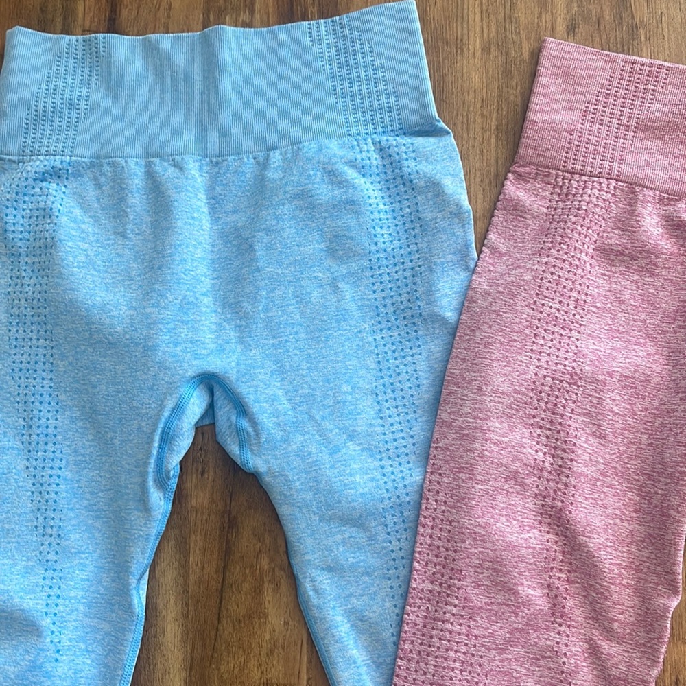 Three SHEIN leggings